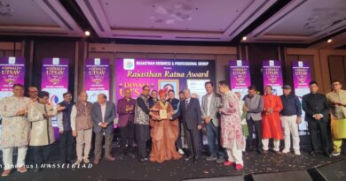 वित्त आयोग अध्यक्ष डॉ. अरुण चतुर्वेदी को दुबई में मिला सम्मान