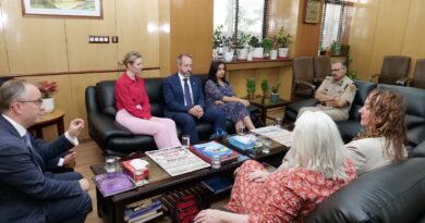 यूनिवर्सिटी ऑफ मैनचेस्टर का  प्रतिनिधिमंडल पहुंचा पुलिस मुख्यालय