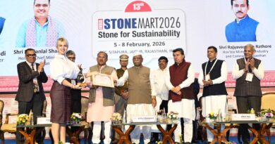 राज्यपाल की उपस्थिति में इंडिया स्टोनमार्ट 2026 का हुआ भव्य समापन