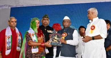 कारगिल विजय सैनिकों के सर्वोच्च बलिदान का अमर प्रतीक – राज्यपाल बागड़े