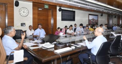 मुख्य सचिव की अध्यक्षता में हुई औद्योगिक निवेश एवं रोजगार प्रोत्साहन नीति- 2022 के तहत HLEC की बैठक